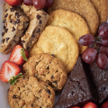 Small Mixed Cookies & Brownies Platter